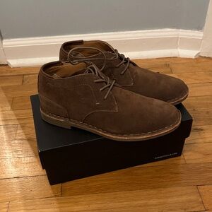 Kenneth Cole Kids Brown Suede Boots